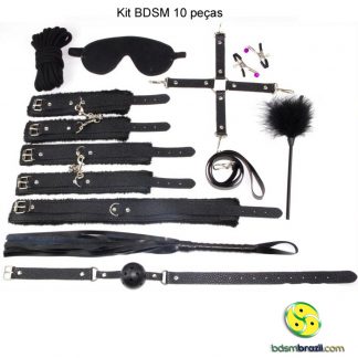 Kit BDSM 10 peças