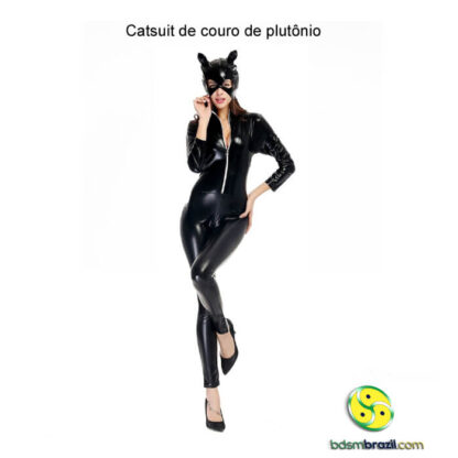 Catsuit de couro de plutônio - Imagem 5