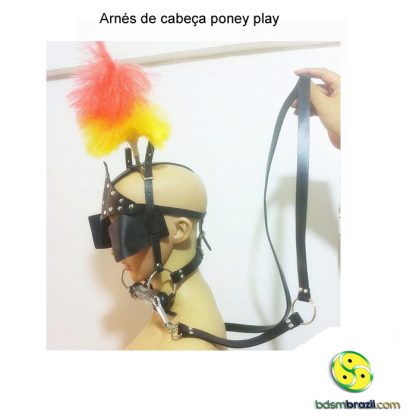 Arnés de cabeça poney play