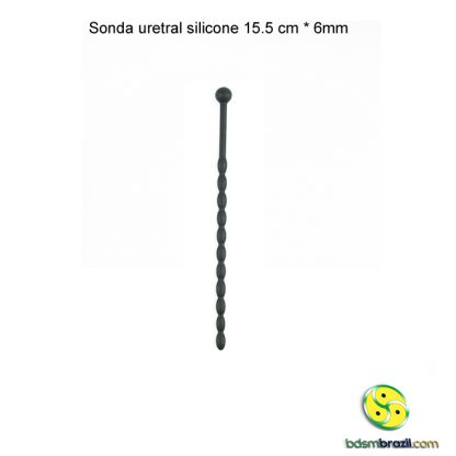 Sonda uretral silicone 15.5 cm * 6mm