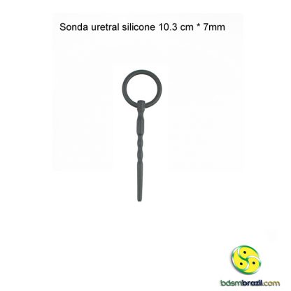 Sonda uretral silicone 10.3 cm * 7mm