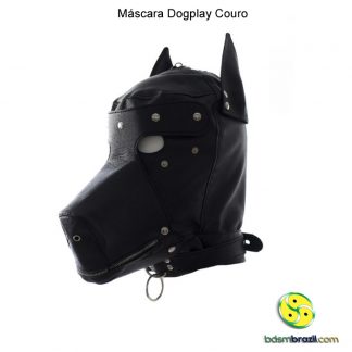 Máscara Dogplay Couro