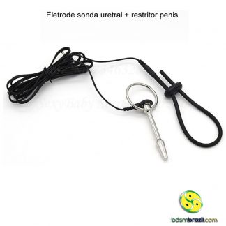Eletrode sonda uretral + restritor penis
