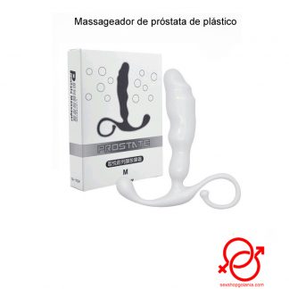 Massageador de próstata de plástico