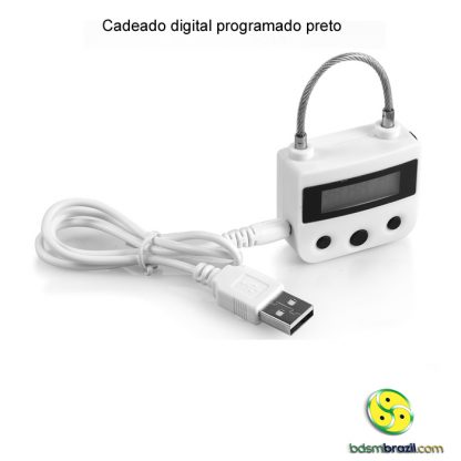 Cadeado digital programado