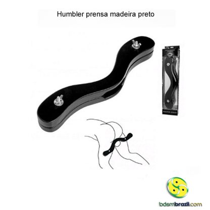 Humbler prensa madeira preto