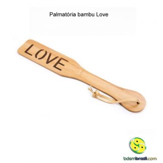 Palmatória bambu Love