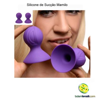 Silicone de Sucção Mamilo