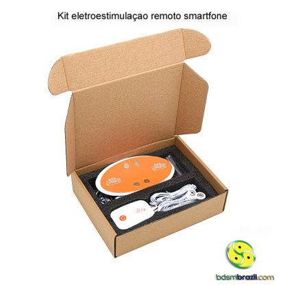 Kit eletroestimulação remoto smartphone