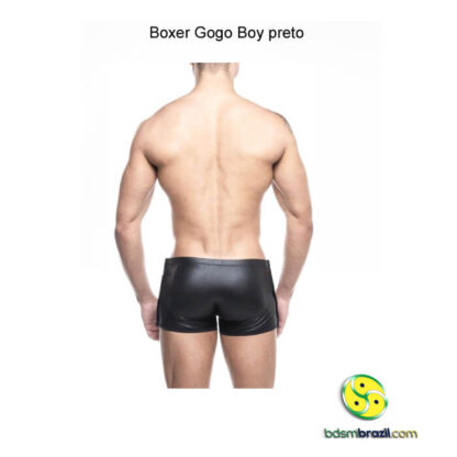 Boxer Gogo Boy preto - Imagem 2