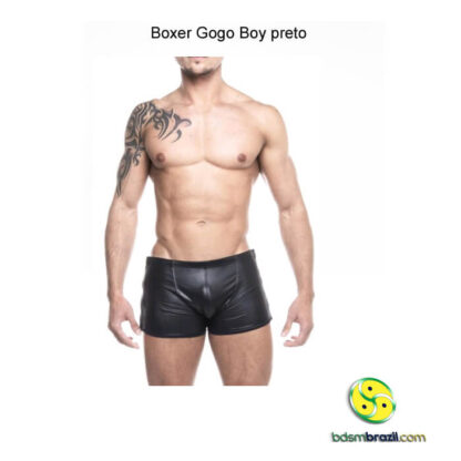 Boxer Gogo Boy preto - Imagem 3