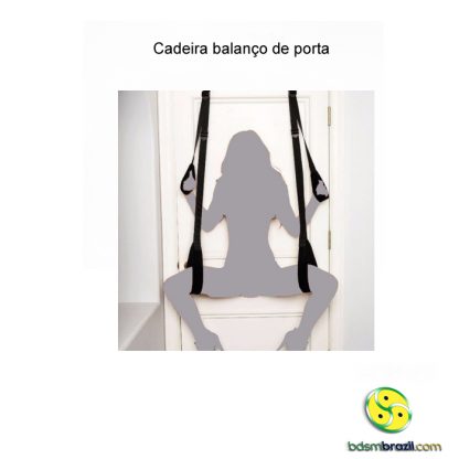 Cadeira balanço de porta