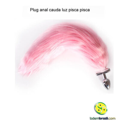Plug anal cauda luz pisca pisca - Imagem 4