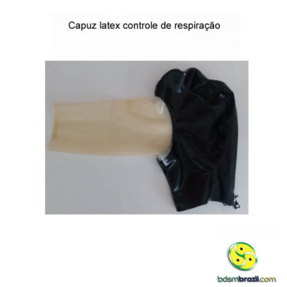 Capuz latex controle de respiração - Imagem 4
