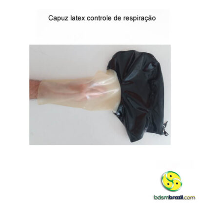 Capuz latex controle de respiração - Imagem 5