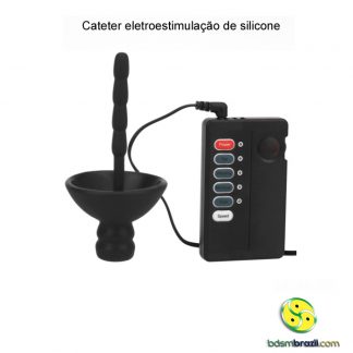 Cateter eletroestimulação de silicone