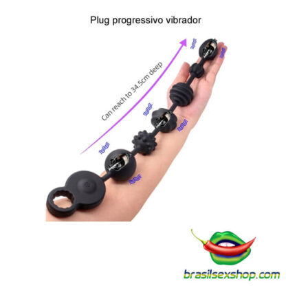 Plug progressivo vibrador