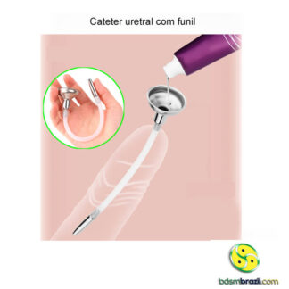 Cateter uretral com funil