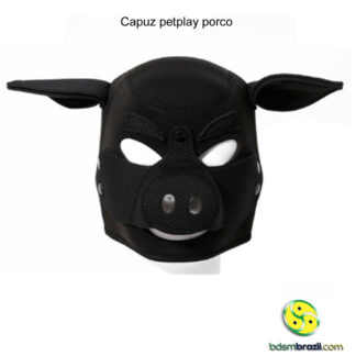 Capuz petplay porco