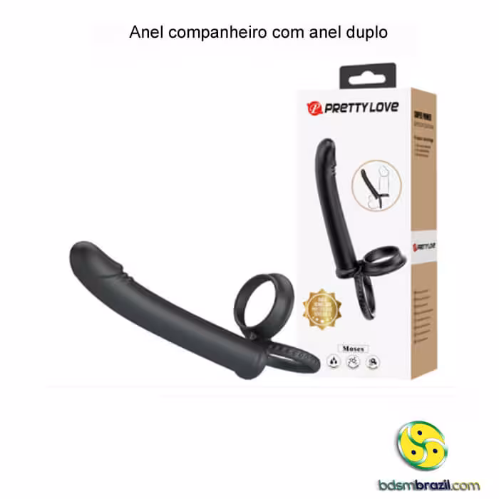 Anel companheiro com anel duplo