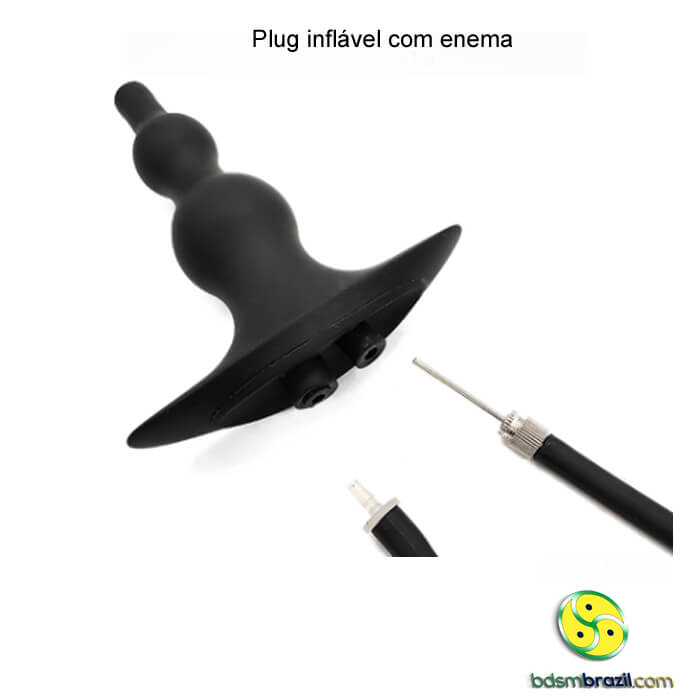 Plug inflável com enema - Imagem 4