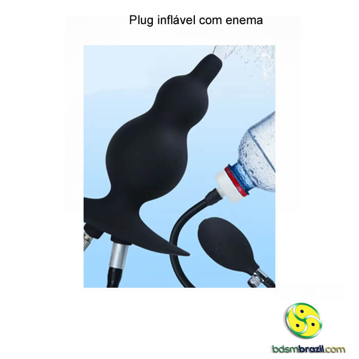 Plug inflável com enema - Imagem 5