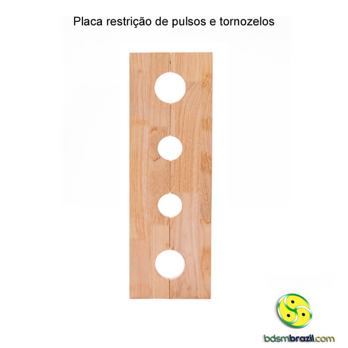 Placa restrição de pulsos e tornozelos - Imagem 3
