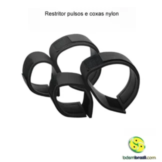 Restritor pulsos e coxas nylon