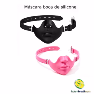 Máscara boca de silicone